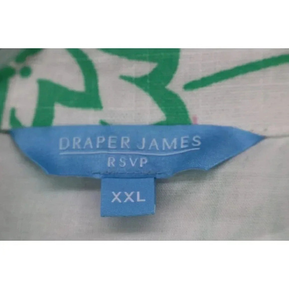Draper James RSVP Women's Linen Blend Dress-Size XXL-Lined-Button Up - Picture 3 of 10